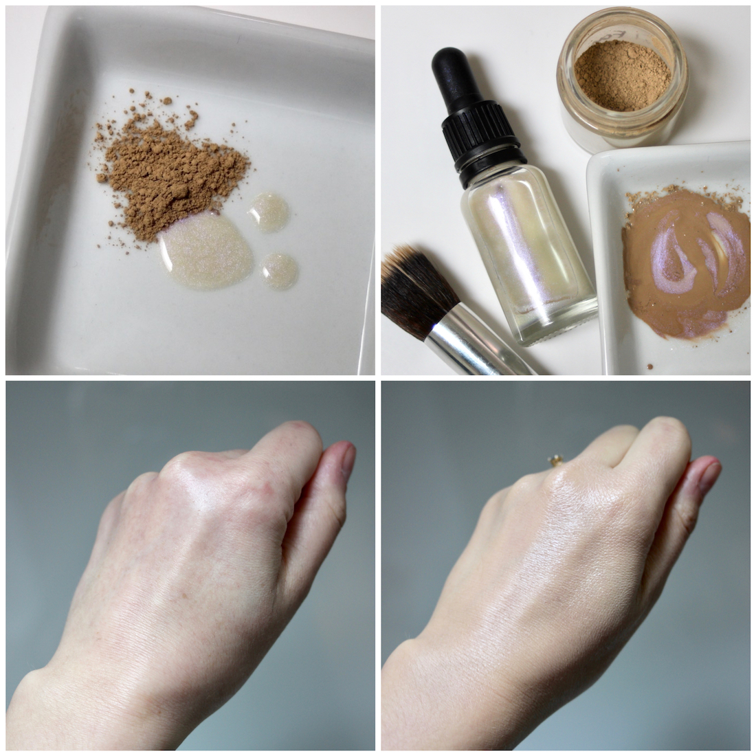 Spring luminescence face oil foundation mix copy